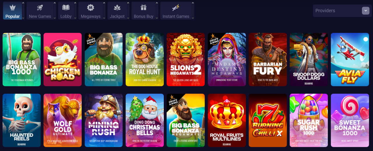 Betgem casino games