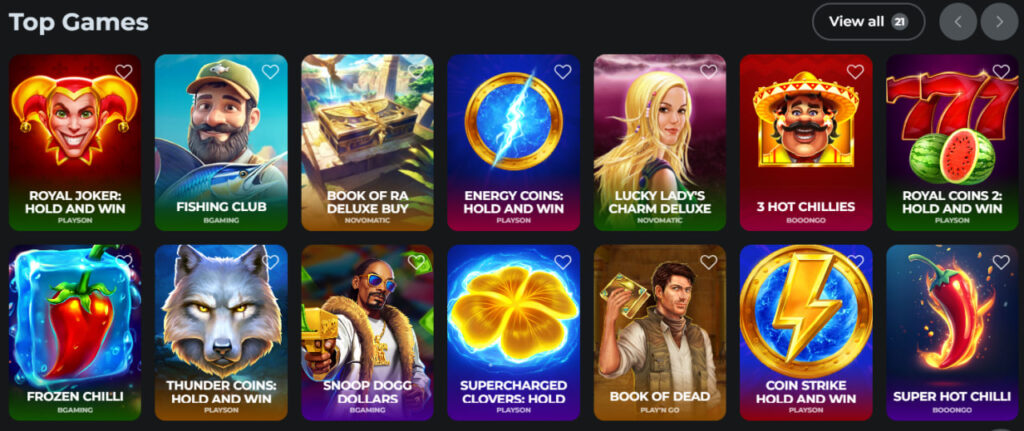 Jackpot Raider casino games