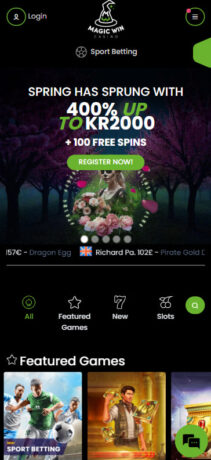 Magic Win Mobile Optimisation