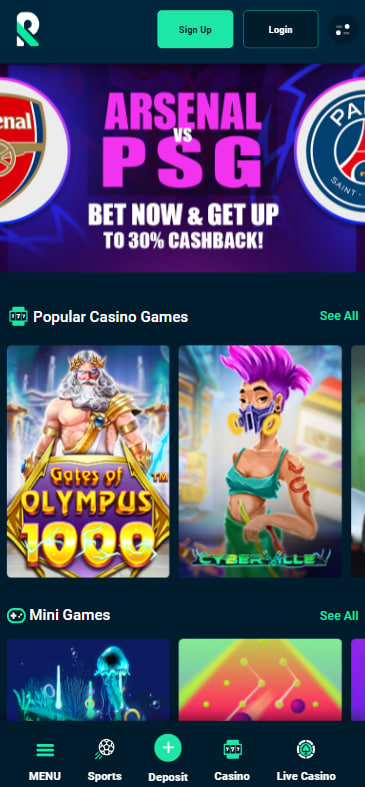 Rolletto casino mobile