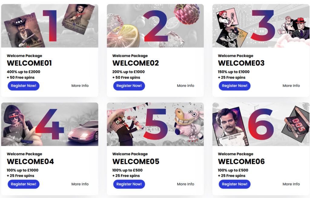 iWinFortune casino bonuses