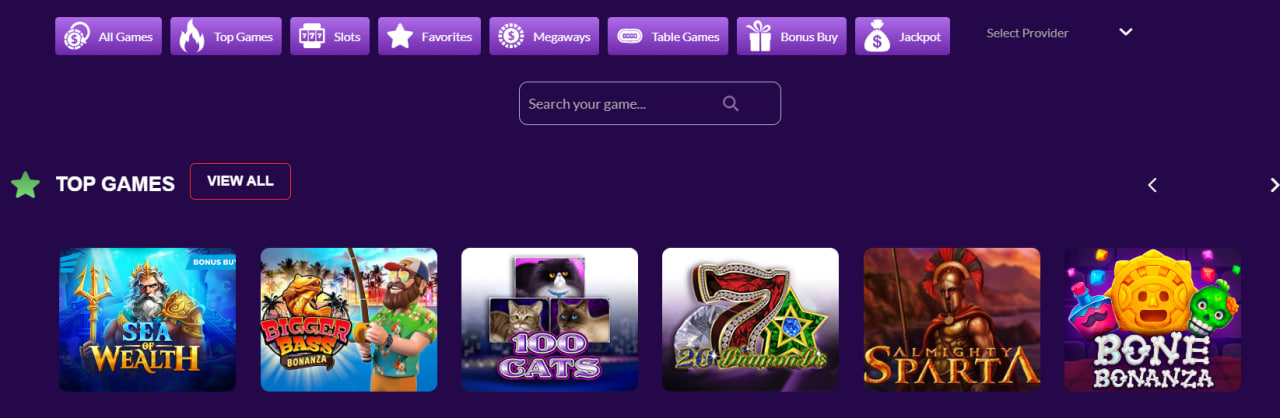 SlotsAmigo casino games