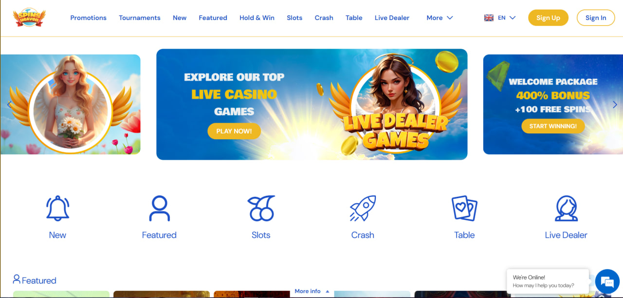 Spinsheaven casino