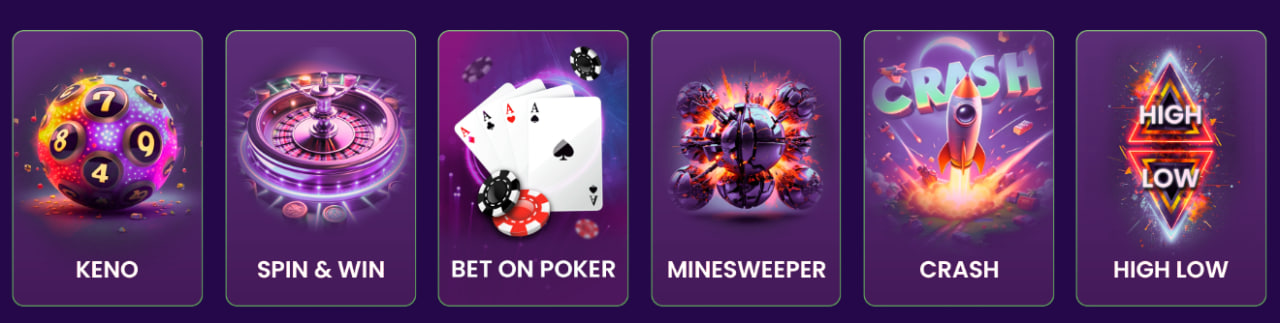SlotsAmigo casino mini games