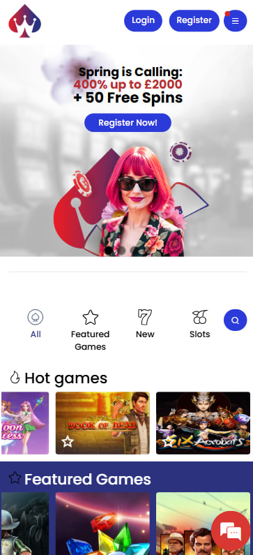 iWinFortune casino mobile