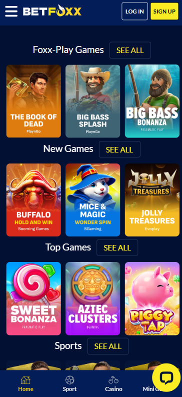 Betfoxx casino mobile