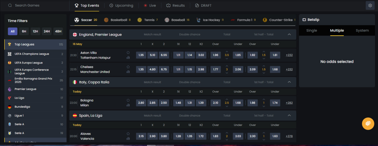 Donbet casino sports