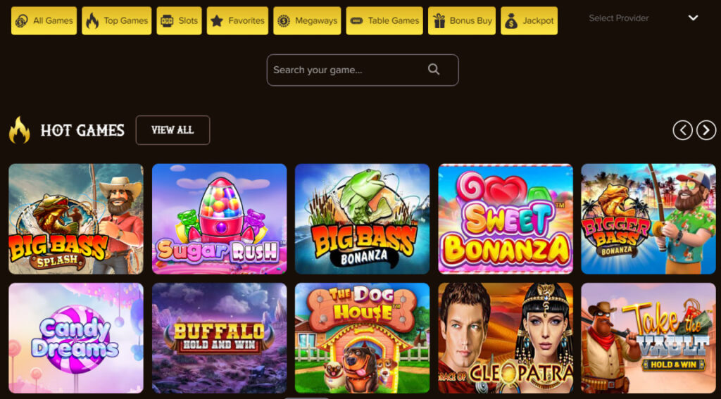 Bullspins casino games