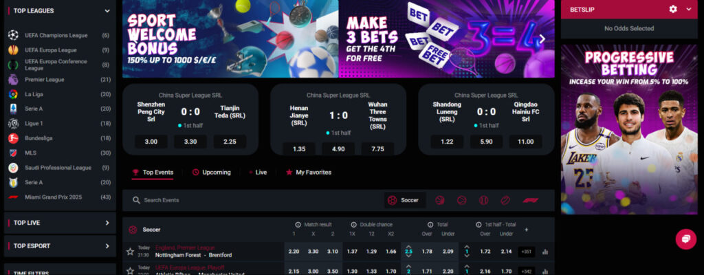 Cosmobet casino sports