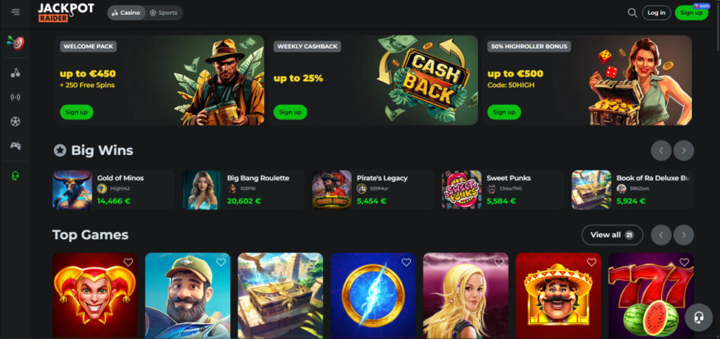 Jackpot Raider Casino