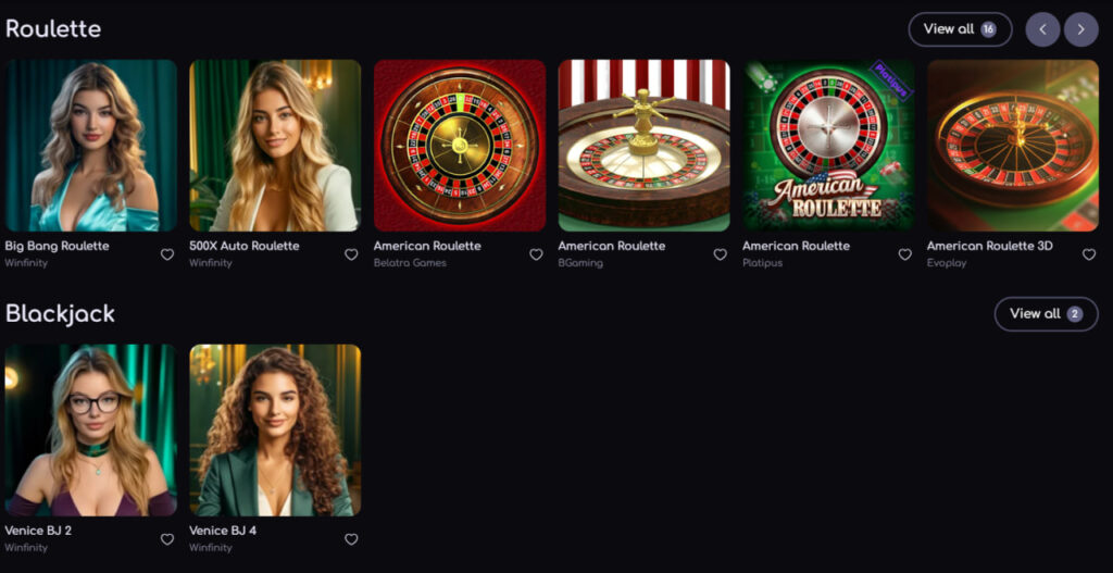 Katanaspin casino live games