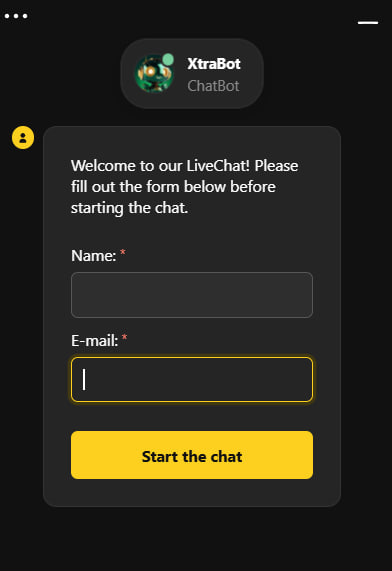 Xtraspin casino support