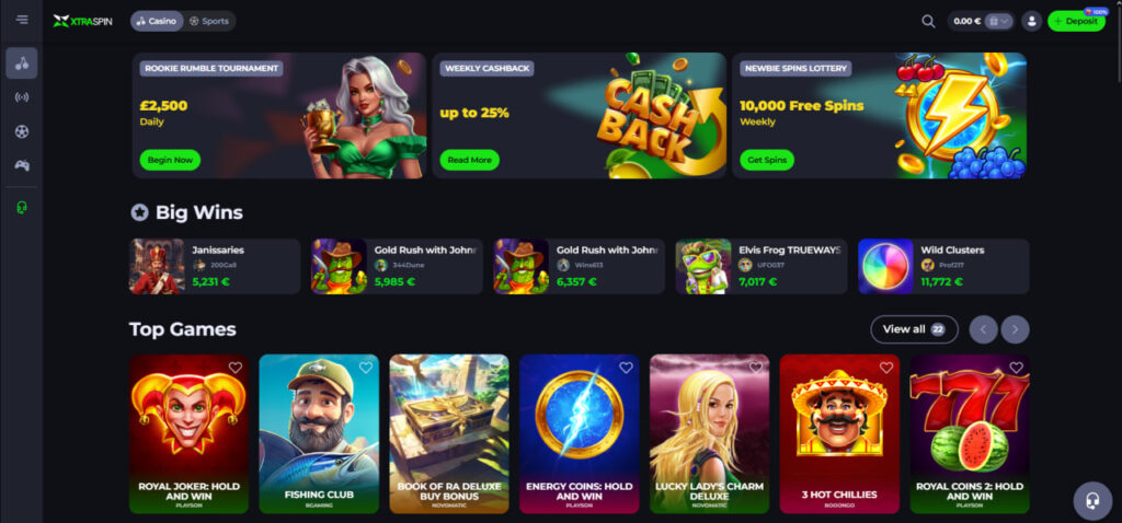Xtraspin casino