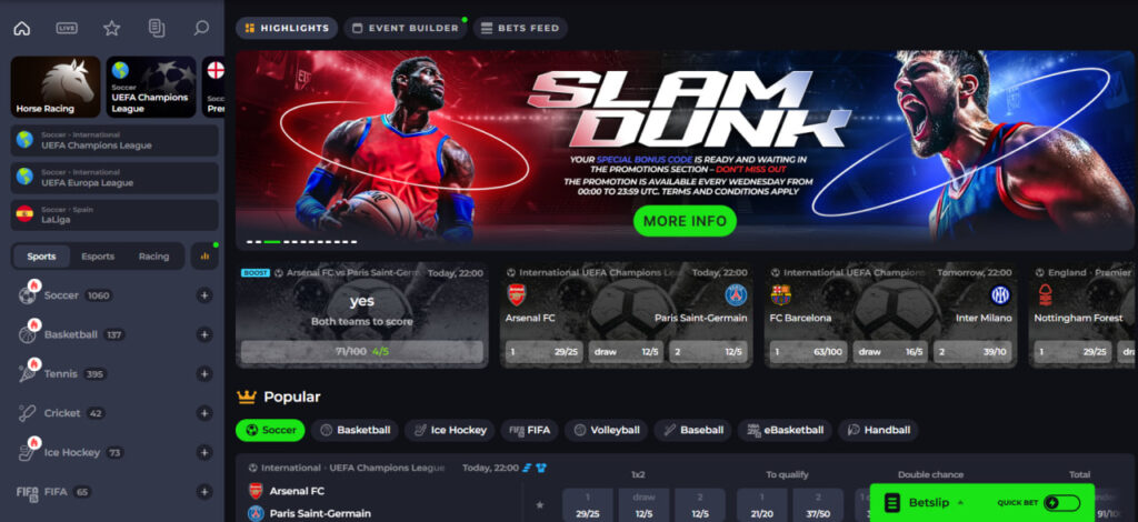 Xtraspin casino sports