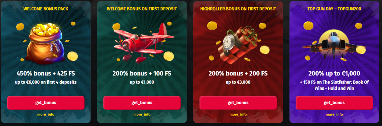 Jettbet casino bonuses
