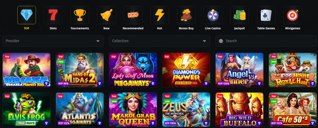 Jettbet casino games