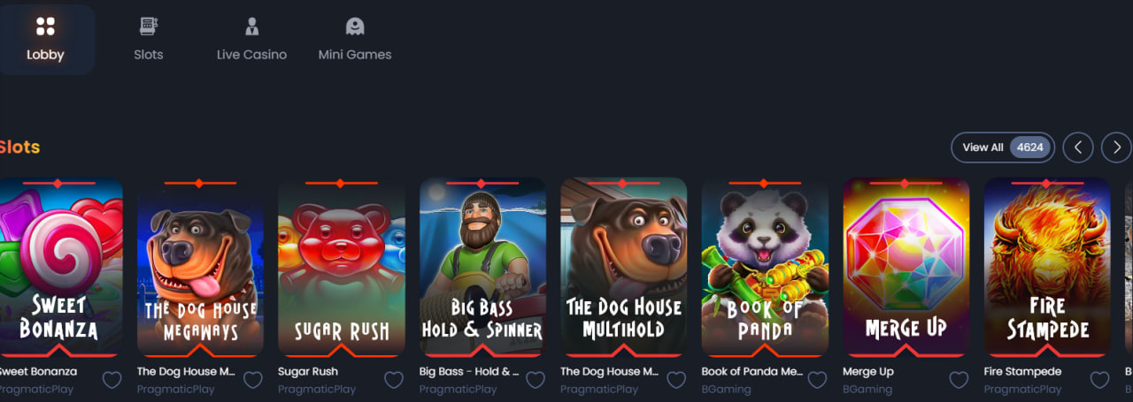 Forzabet casino games