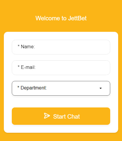 Jettbet casino support